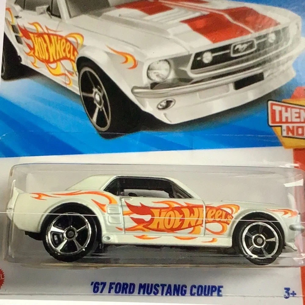 1967 Ford Mustang Coupe 67 Hot Wheels Hotwheels 1960s 60s White Pony Car 2025 🆕